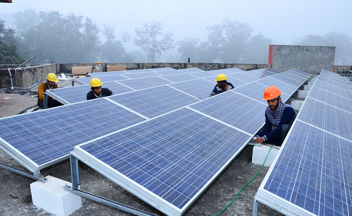Panels atop the DMA schools will be used to power all school activities, making it fully eco friendly.